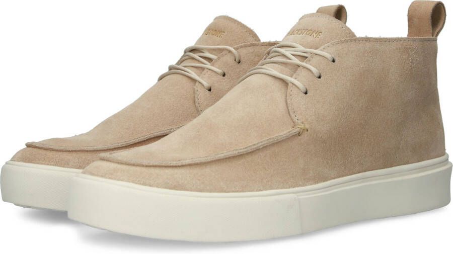 BLACKSTONE Veterboots Heren Ruby Jerrik Maat: 45 Materiaal: Leer Kleur: Beige
