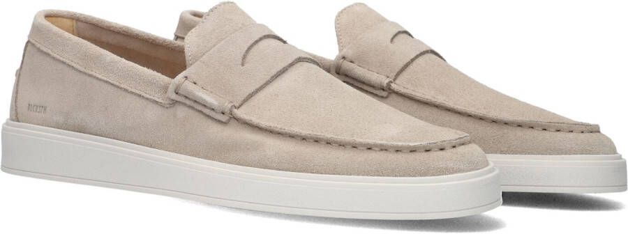 BLACKSTONE Loafers Heren Zuko Enzo Maat: 41 Materiaal: Suède Kleur: Beige