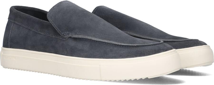 BLACKSTONE Loafers Heren Barron Maat: 41 Materiaal: Leer Kleur: Blauw