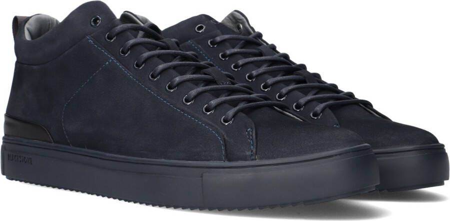 Blackstone Sneakers Heren Hoge sneakers Herenschoenen Nubuck SG19 Blauw