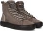 Blackstone Premium Leren Sneaker met Schapenvacht Voering Brown Dames - Thumbnail 1