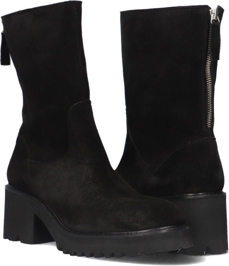 BLASZ Enkelboots Dames Evs-2963 Maat: 42 Materiaal: Suède Kleur: Zwart