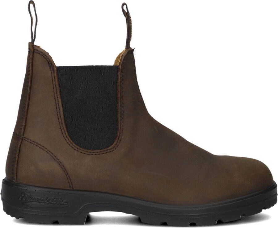 Blundstone Bruine Leren Laarzen met Dubbele Stiksels Model 2340 Brown