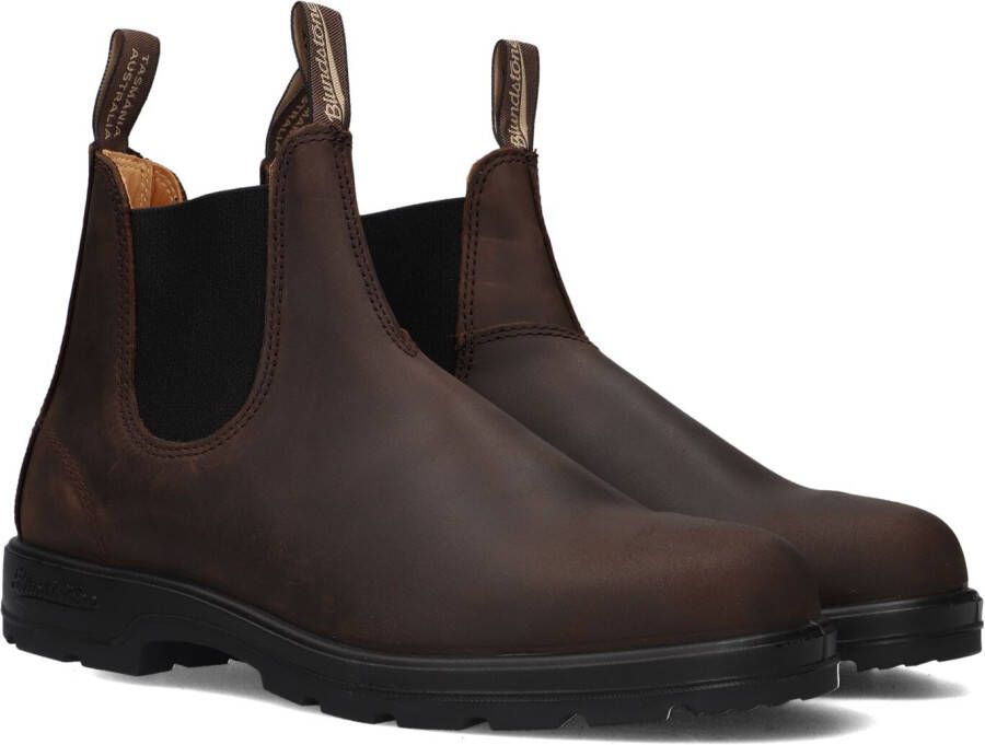 BLUNDSTONE Chelsea Boots Classics Maat: 42 5 Materiaal: Nubuck Kleur: Bruin