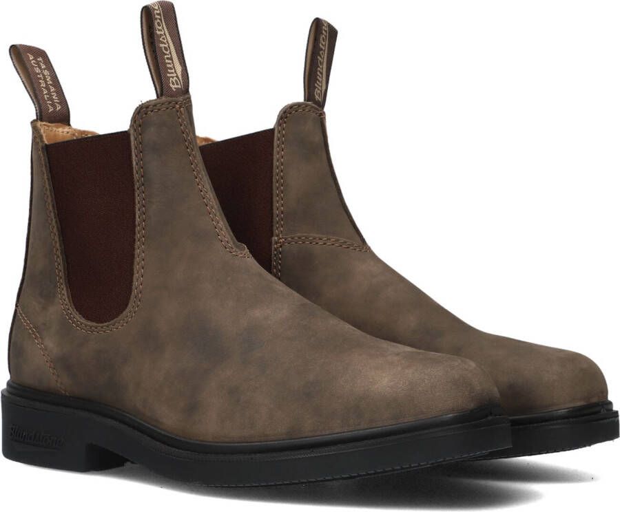 BLUNDSTONE Chelsea Boots Dress Boot Maat: 44 Materiaal: Nubuck Kleur: Bruin