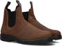 BLUNDSTONE Chelsea Boots Originals Maat: 47 Materiaal: Suède Kleur: Bruin - Thumbnail 1