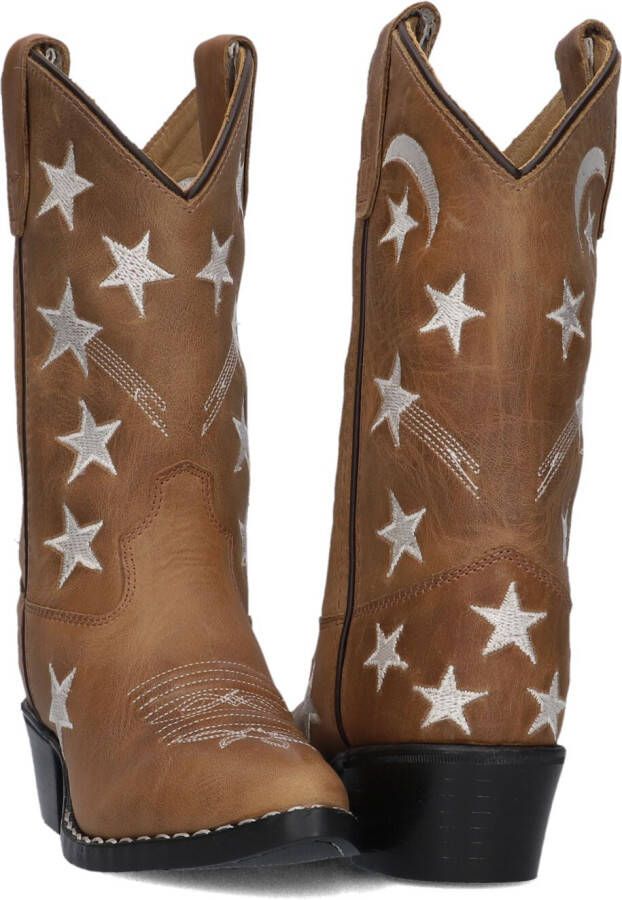 BOOTSTOCK Bruine Laarzen Stars Brown