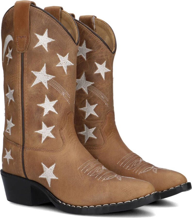 BOOTSTOCK Bruine Laarzen Stars Brown