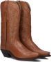 Bootstock Cognac Cowboy Laarzen Brown Dames - Thumbnail 1