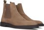 BOSS Chelsea Boots Heren Calev 1 Maat: 45 Materiaal: Suède Kleur: Beige - Thumbnail 1