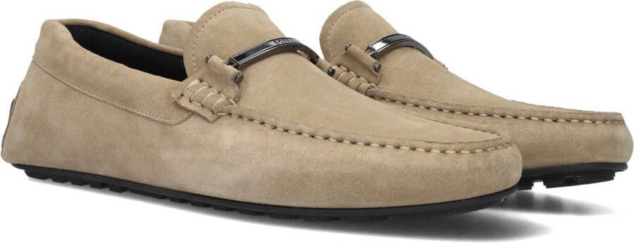 BOSS Loafers Heren Noel_mocc Maat: 40 Materiaal: Suède Kleur: Beige