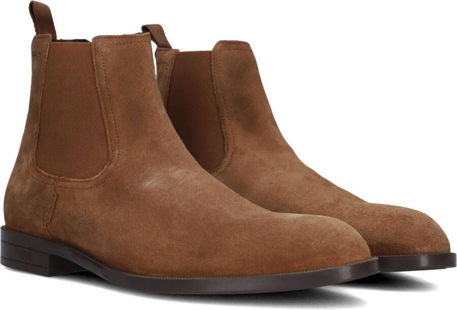 BOSS Chelsea Boots Heren Tayil_cheb Maat: 43 Materiaal: Suède Kleur: Bruin