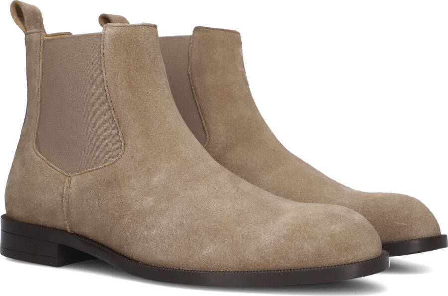 BOSS Nette Schoenen Heren Sienne_desb Maat: 42 Materiaal: Suède Kleur: Beige