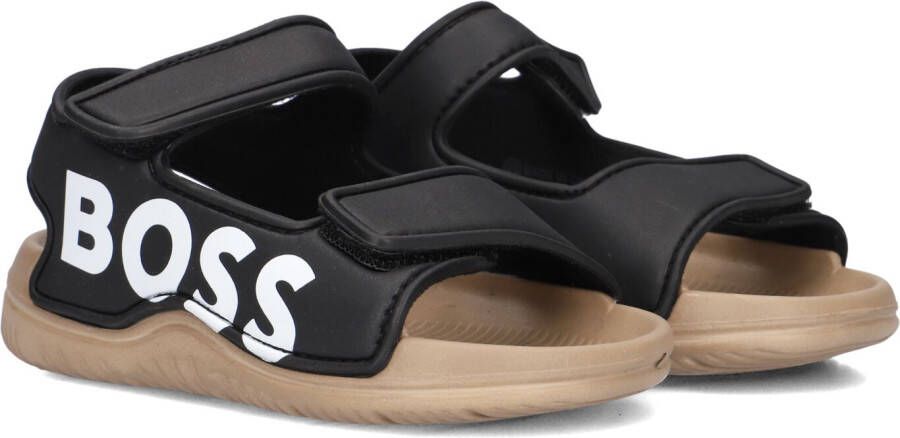 BOSS KIDS Zwarte Sandalen J52158