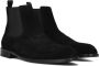 Hugo Boss Zwarte Suède Chelsea Boots Black Heren - Thumbnail 1