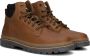 Braqeez 424920-513 Jongens Veterboots Bruin Leer Veters - Thumbnail 1