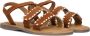 Braqeez leren sandalen cognac Bruin Meisjes Leer Meerkleurig 28 - Thumbnail 1