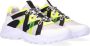 Braqeez 421281-500 Jongens Lage Sneakers Multi Leer Veters - Thumbnail 1