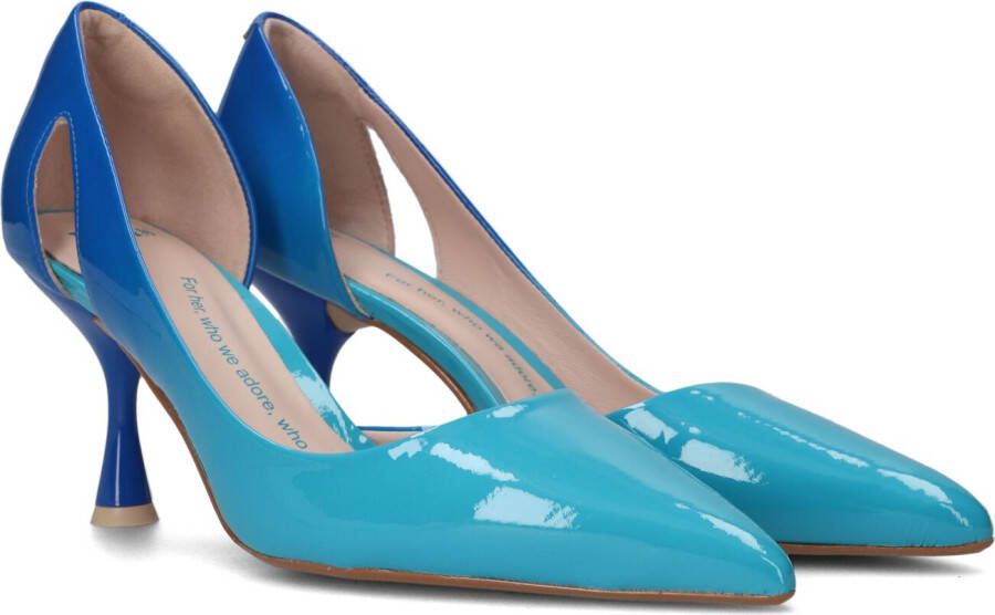 Bronx New vivian 75133 Pumps High Heels Schoenen Hoge Hak Dames Blauw