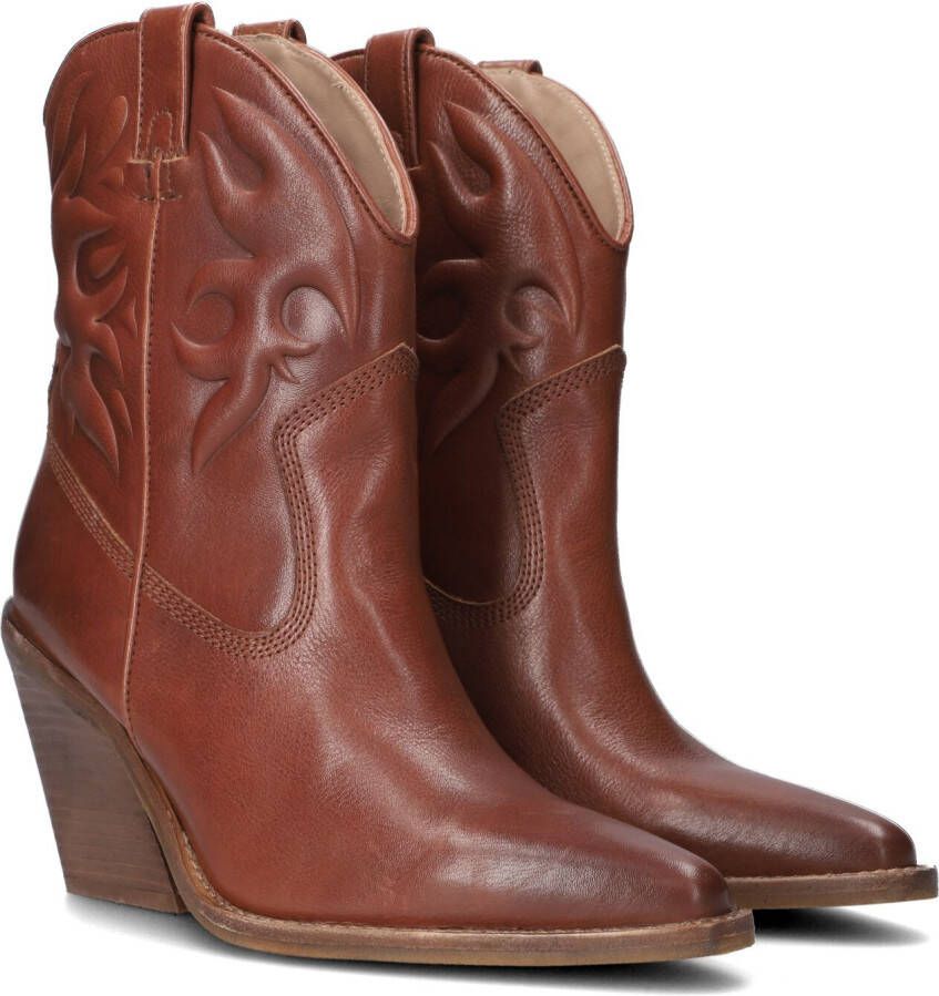 Bronx New-kole 34225 Cowboylaarzen Western Laarzen Dames Cognac