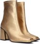 Bronx Sonn-y 34240 Enkellaarsjes Enkelboots met rits Dames Goud - Thumbnail 1