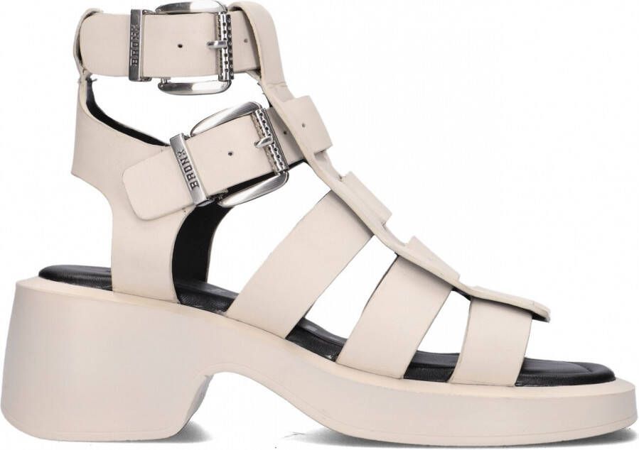 Bronx Vita-sandal 84937 Sandalen Dames Wit