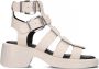 Bronx Vita-sandal 84937 Sandalen Dames Wit - Thumbnail 1