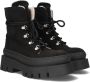 Bronx Evi ann 47428 Enkelboots Enkellaarsjes Dames Zwart - Thumbnail 1