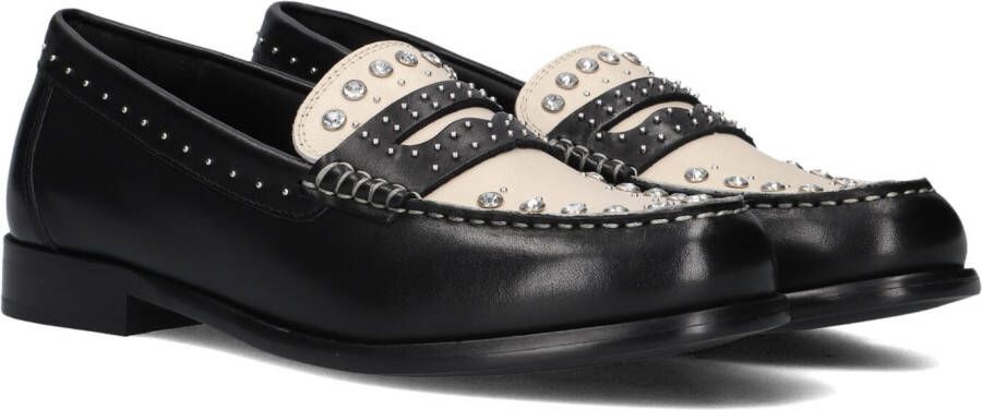 BRONX Zwarte Loafers Friz-o