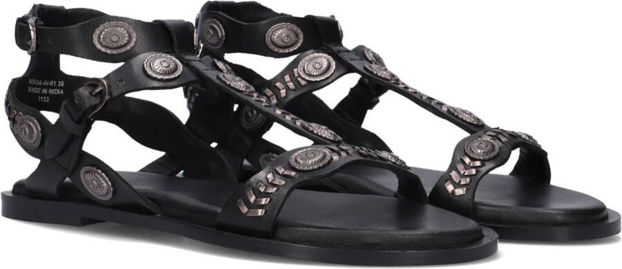 BRONX Zwarte Sandalen Sky-ler 85036-w