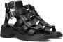 Bronx Dames Sandalen Vita-Sandal 84937 Black Dames - Thumbnail 1