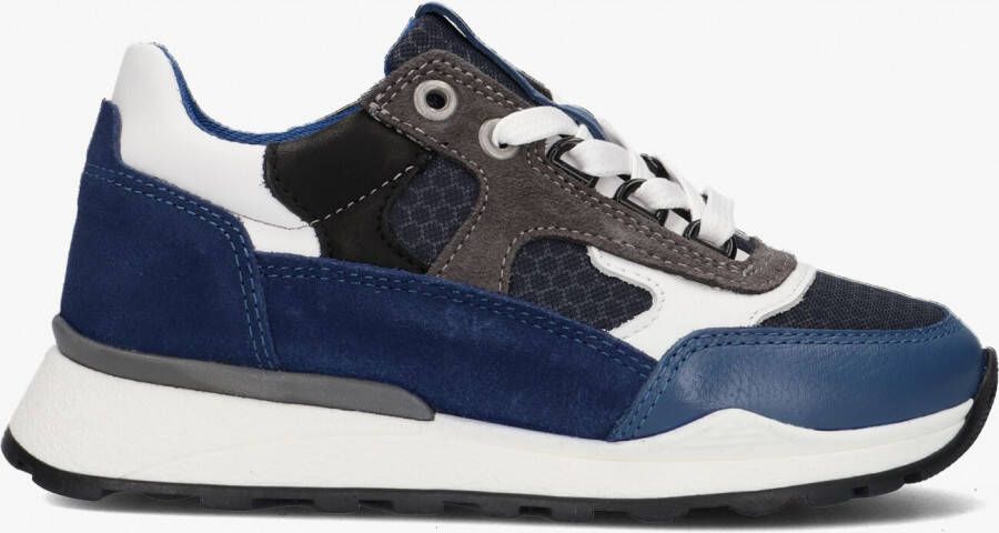 Bullboxer Aex003 Lage sneakers Leren Sneaker Meisjes Blauw