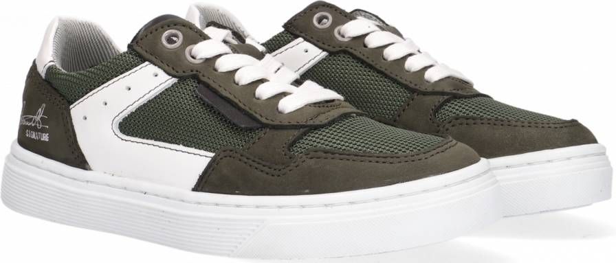 Bullboxer Groene Lage Sneakers Aop004e5l