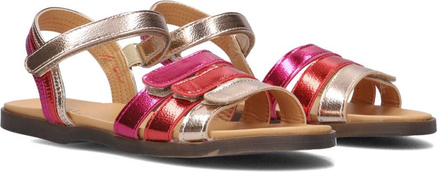 Bullboxer sandalen roze oranje goud Meisjes Imitatieleer Meerkleurig 36