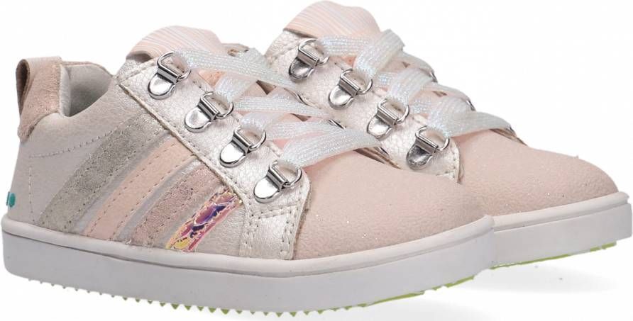 BunniesJR Bunnies Jr Puk Pit Lage sneakers Leren Sneaker Meisjes Roze