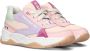 BunniesJR Bunnies JR 223374-570 Meisjes Lage Sneakers Roze Multi Leer Veters - Thumbnail 1