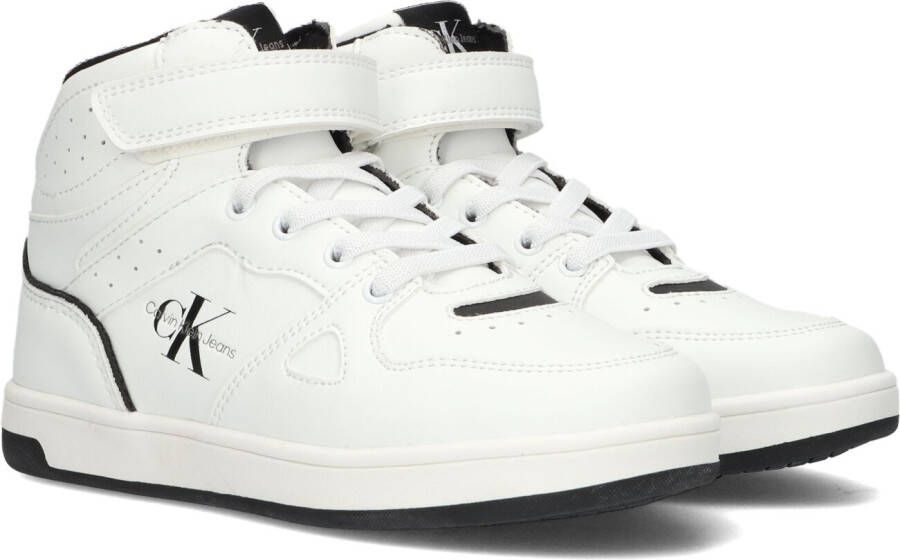 Calvin Klein Witte Hoge Sneaker 80722