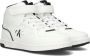 Calvin Klein Witte Hoge Sneaker 80722 - Thumbnail 1