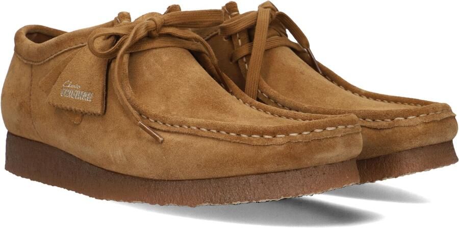 Clarks Originals Wallabee Bruin Suède Crepe Zool Brown Heren