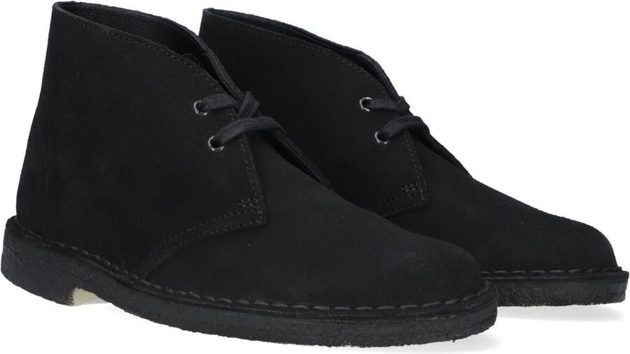 CLARKS ORIGINALS Clarks Boots Dames Desert Boot Dames Maat: 39 5 Materiaal: Suède Kleur: Zwart