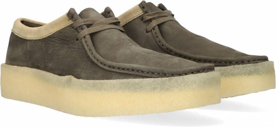 Clarks Originals Wallabee Cup Heren Veterschoenen Heren Groen