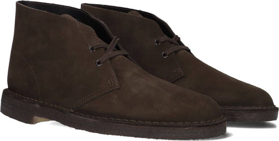 CLARKS ORIGINALS Clarks Veterschoenen Heren Desert Boot Heren Maat: 43 Materiaal: Suède Kleur: Bruin