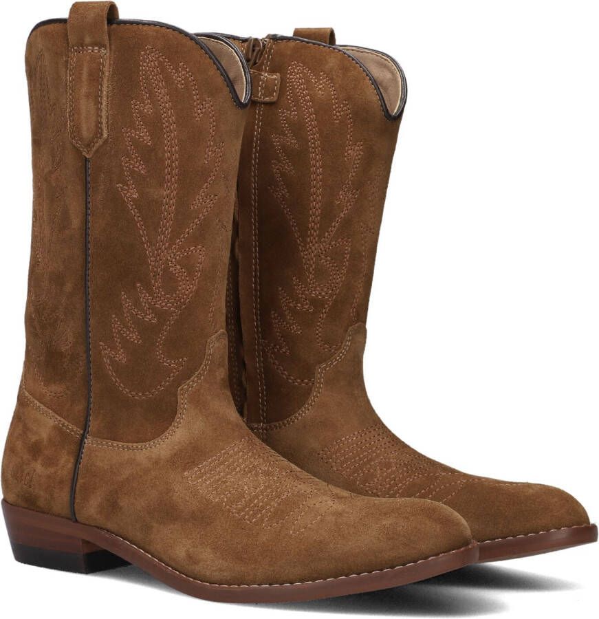 Clic! 20200 Laarzen Suède Meisjes Cognac