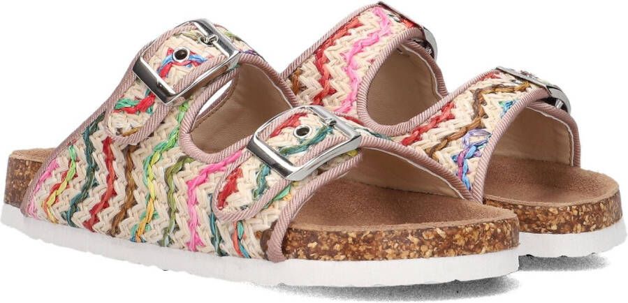 Colors of California Sandal Multicolor Slippers Meisjes Kids Beige