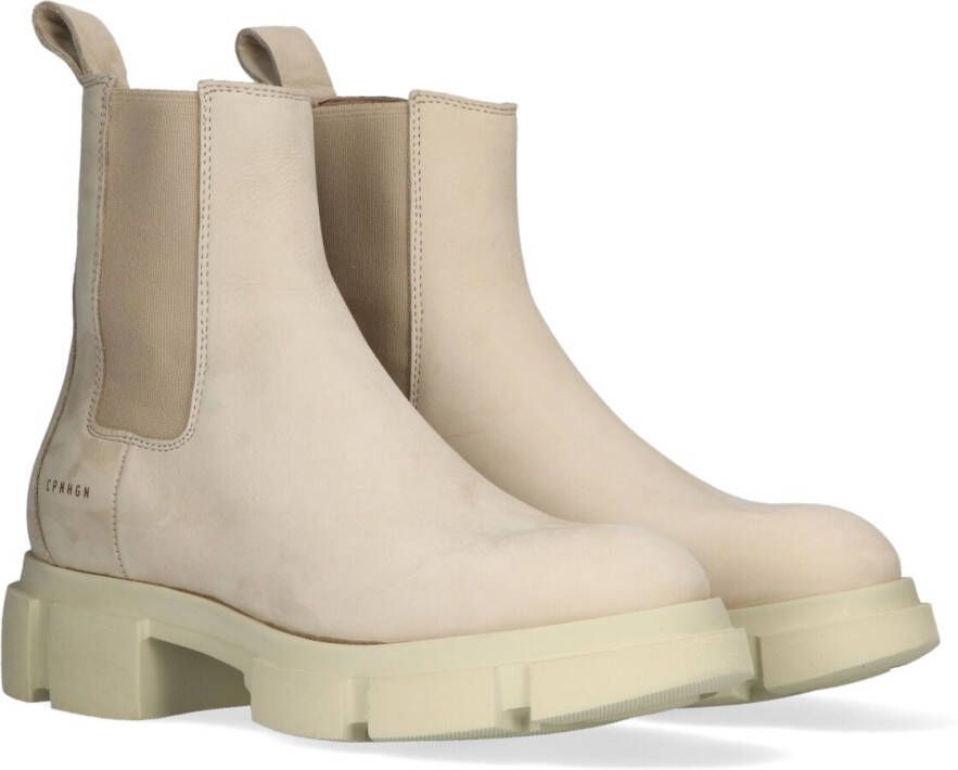 COPENHAGEN STUDIOS Chelsea boots Dames Cph570 Maat: 38 Materiaal: Nubuck Kleur: Beige