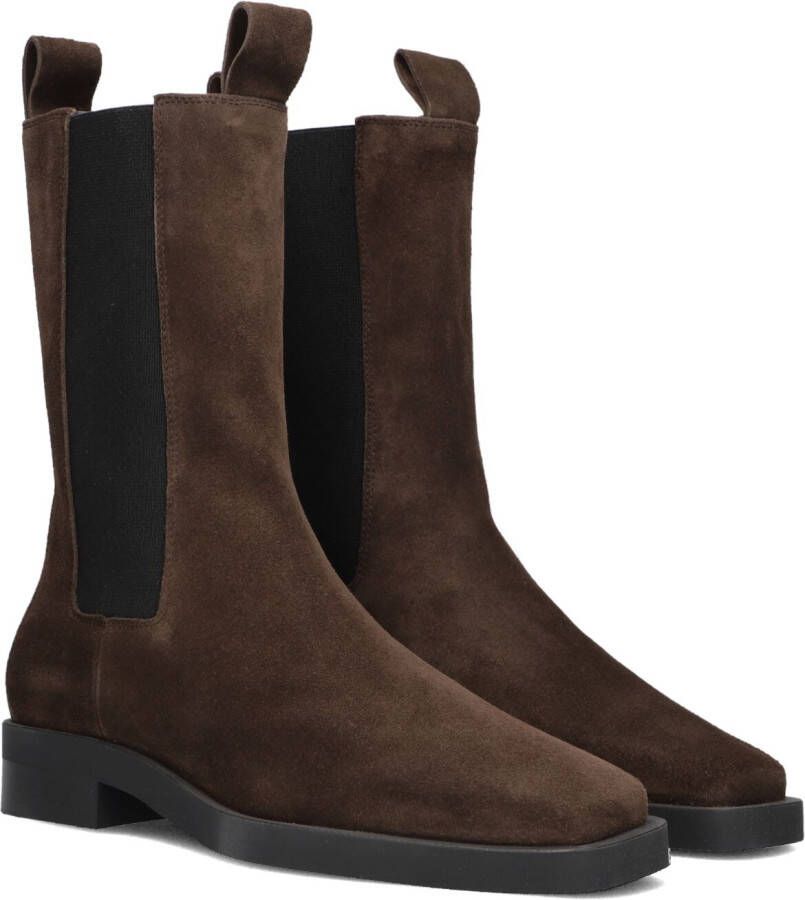 COPENHAGEN STUDIOS Chelsea Boots Dames Cph747 Maat: 37 Materiaal: Suède Kleur: Bruin