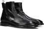 Cordwainer Heren Leren Enkellaarzen Black Heren - Thumbnail 1