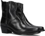 Cordwainer 40027 Enkellaarsjes Enkelboots met rits Dames Zwart - Thumbnail 1