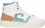 Cruyff Campo High Lux Hoge sneakers Leren Sneaker Dames Multi - Thumbnail 1