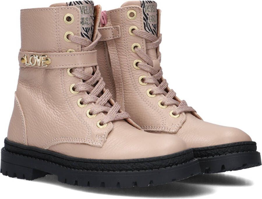 Develab 47098 Laarzen Leer Meisjes Beige